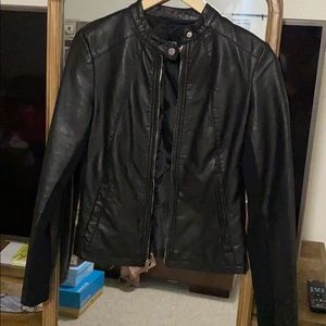 Express faux leather jacket